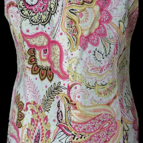 🍭 M, floral printed cap sleeve dress - Picture 5 of 6